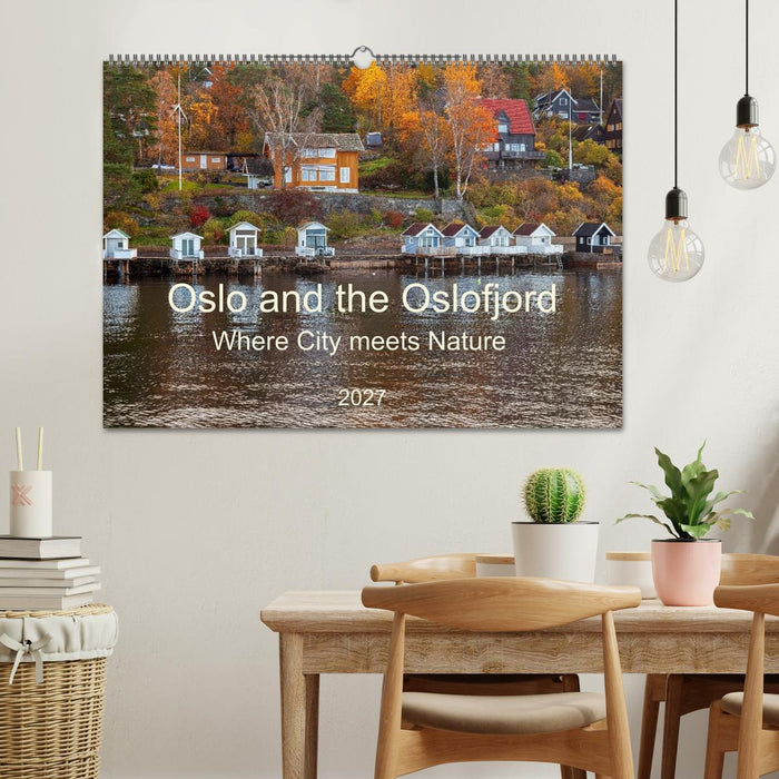 Oslo and the Oslofjord (CALVENDO Monthly Calendar 2027)