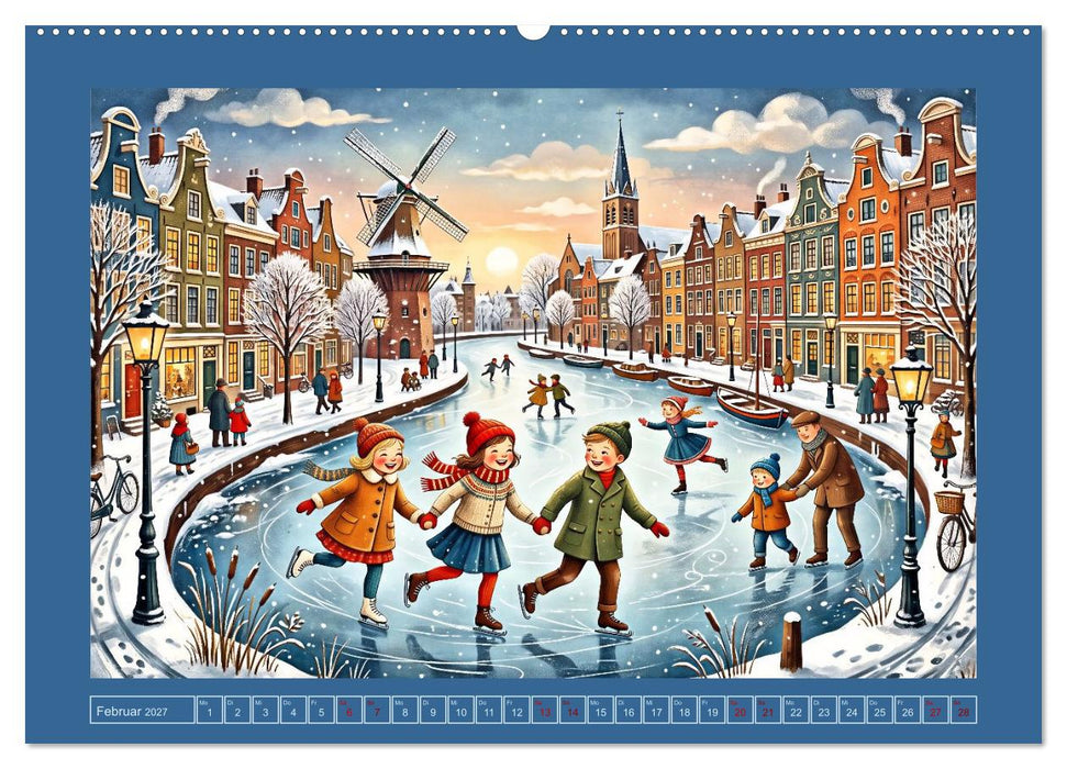 Durch das Jahr mit Kinderaugen (CALVENDO Premium Wandkalender 2027)