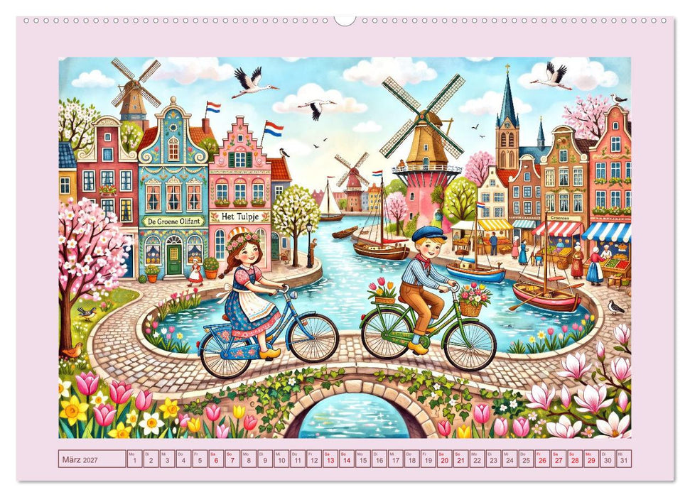 Durch das Jahr mit Kinderaugen (CALVENDO Premium Wandkalender 2027)