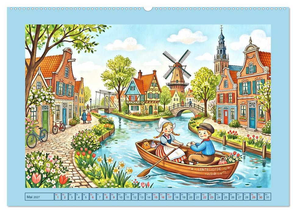 Durch das Jahr mit Kinderaugen (CALVENDO Premium Wandkalender 2027)