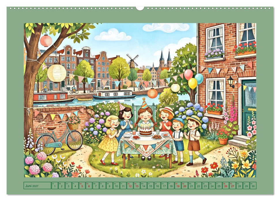 Durch das Jahr mit Kinderaugen (CALVENDO Premium Wandkalender 2027)