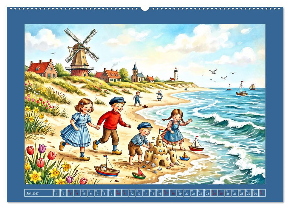 Durch das Jahr mit Kinderaugen (CALVENDO Premium Wandkalender 2027)