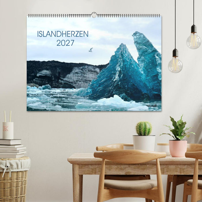 Islandherzen (CALVENDO Wandkalender 2027)