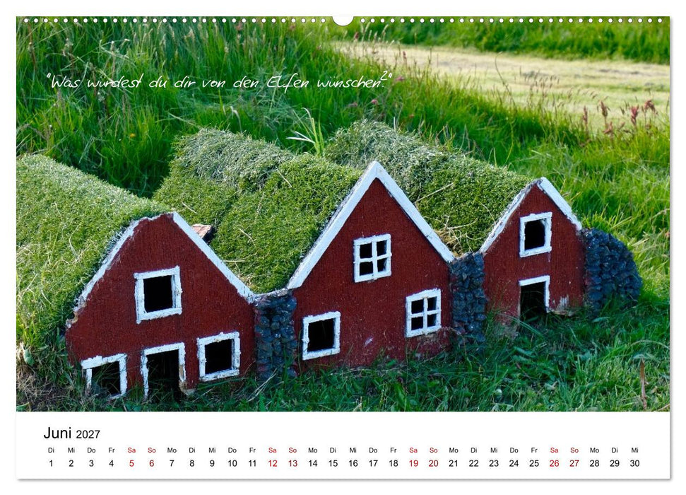 Islandherzen (CALVENDO Wandkalender 2027)
