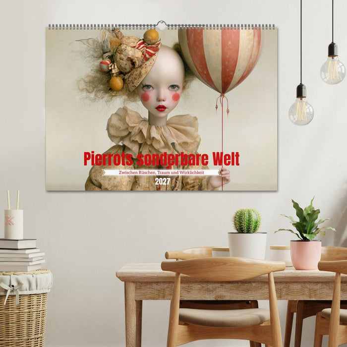 Pierrots sonderbare Welt (CALVENDO Wandkalender 2027)