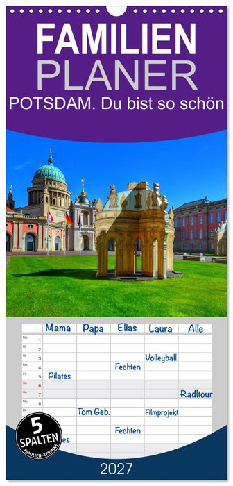 POTSDAM. Du bist so schön (CALVENDO Familienplaner 2027)