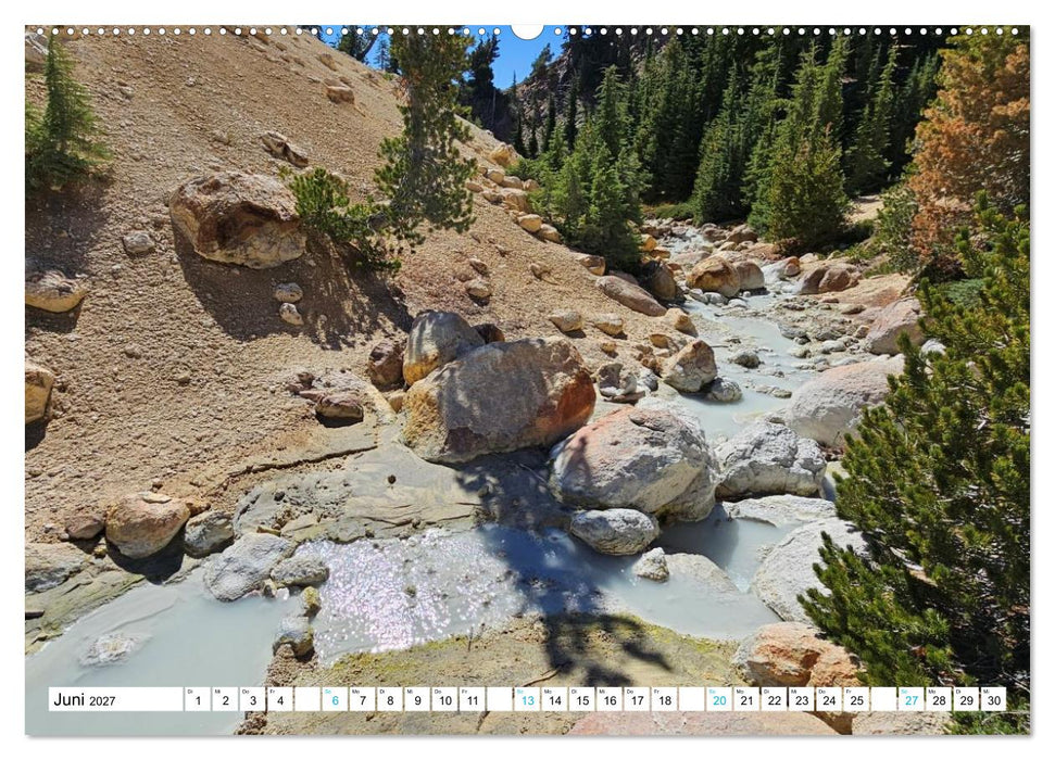 Faszination Vulkanlandschaften - Lassen Volcanic National Park (CALVENDO Premium Wandkalender 2027)