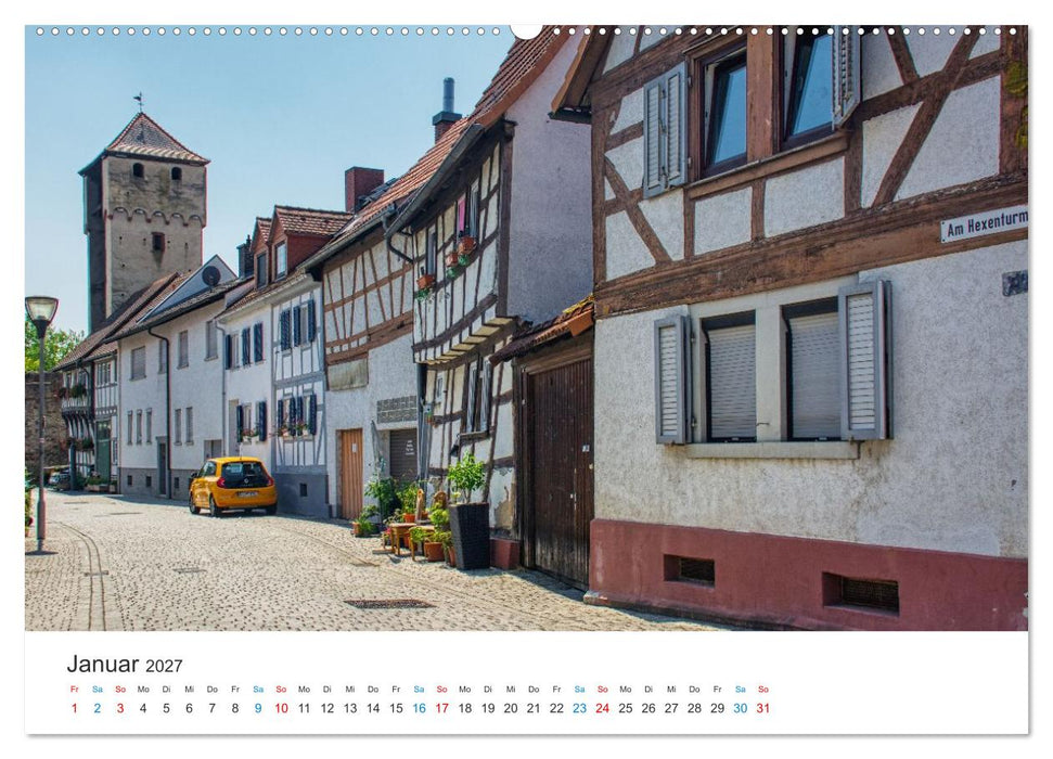 Babenhausen - Schöne Ecken und erstaunliche Besonderheiten (CALVENDO Premium Wandkalender 2027)