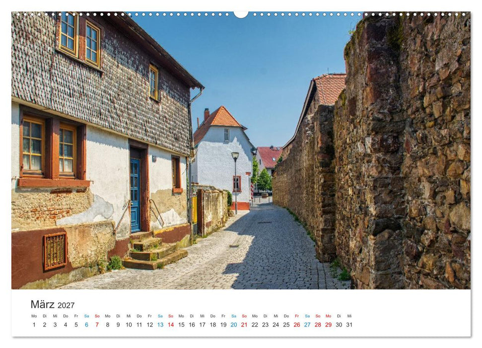 Babenhausen - Schöne Ecken und erstaunliche Besonderheiten (CALVENDO Premium Wandkalender 2027)