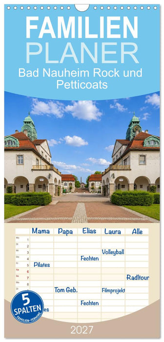 Bad Nauheim Rock und Petticoats (CALVENDO Familienplaner 2027)