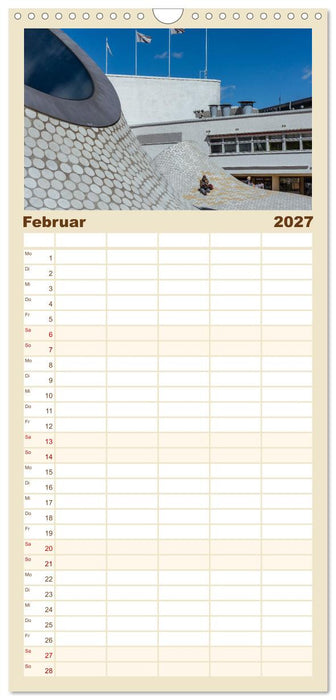 Helsinki klassisch bis modern (CALVENDO Familienplaner 2027)