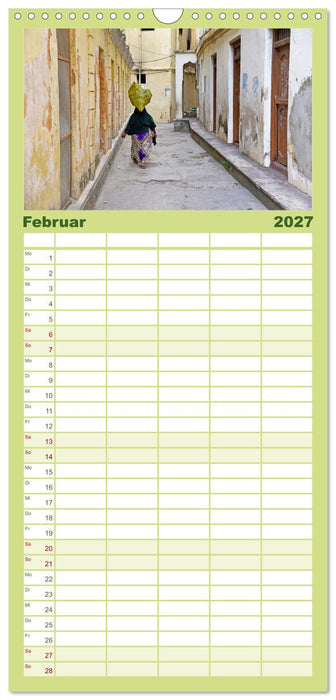 Erlebe mit mir das paradiesische Sansibar (CALVENDO Familienplaner 2027)