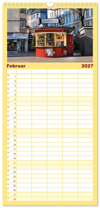 Frankfurter Kiosk Kultur (CALVENDO Familienplaner 2027)