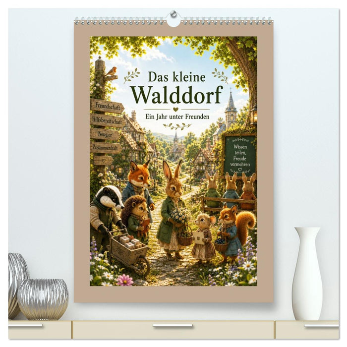 Das kleine Walddorf (CALVENDO Premium Wandkalender 2027)