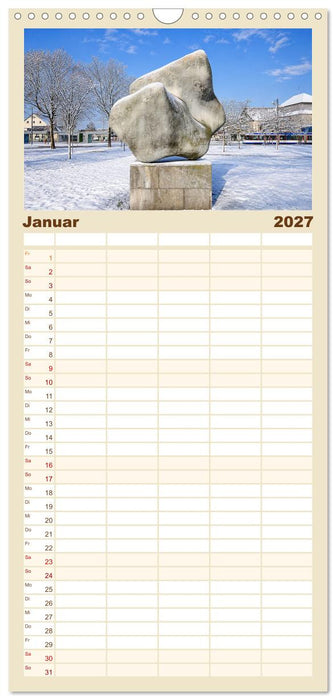 Wissenschaftsstadt Darmstadt (CALVENDO Familienplaner 2027)