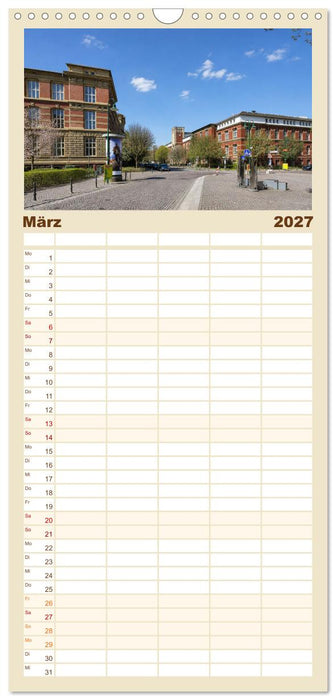 Wissenschaftsstadt Darmstadt (CALVENDO Familienplaner 2027)