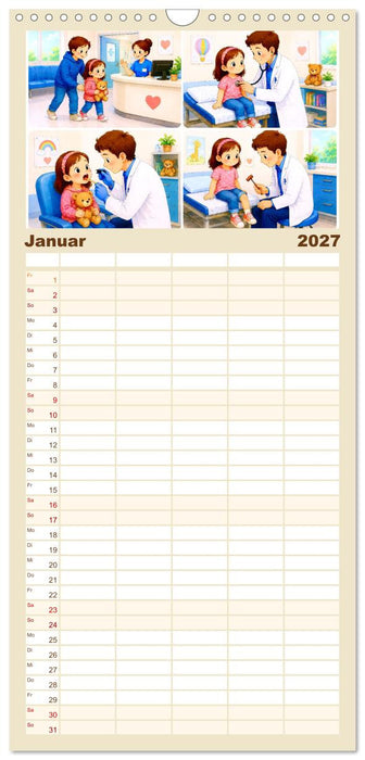 Im Kinderkrankenhaus (CALVENDO Familienplaner 2027)