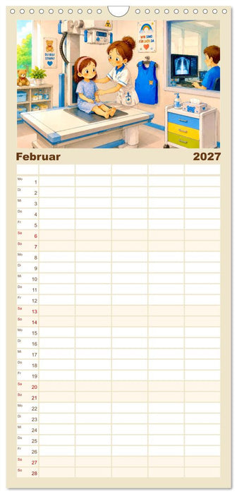Im Kinderkrankenhaus (CALVENDO Familienplaner 2027)