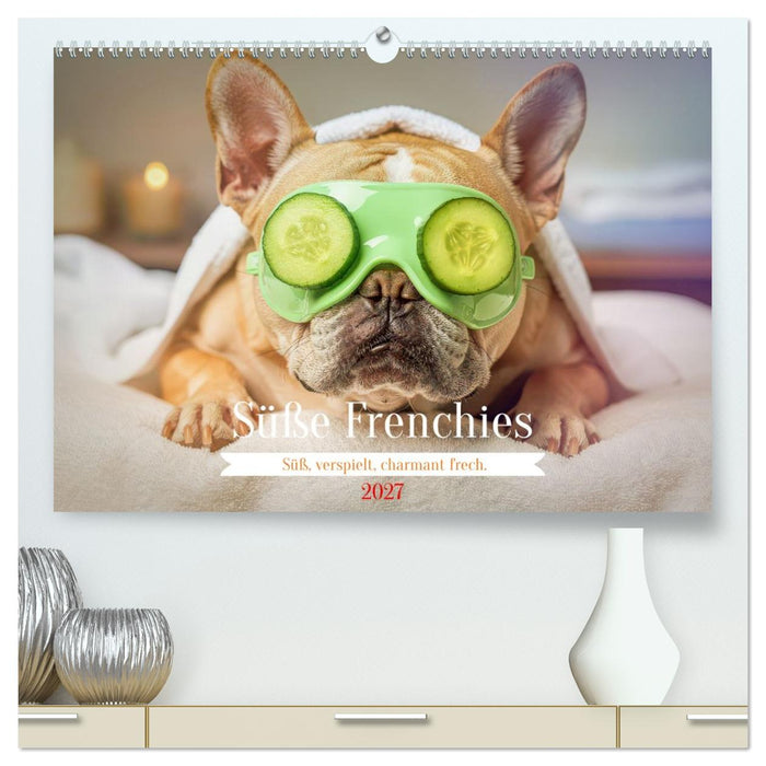 Süße Frenchies (CALVENDO Premium Wandkalender 2027)