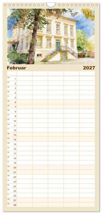 Attraktives Bielefeld (CALVENDO Familienplaner 2027)