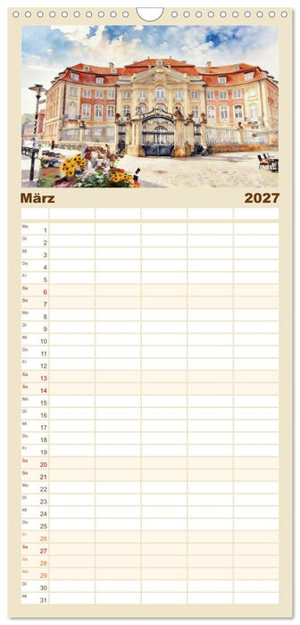 Attraktives Bielefeld (CALVENDO Familienplaner 2027)