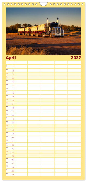 Roadtrip durchs Outback – Australiens wilde Seele (CALVENDO Familienplaner 2027)