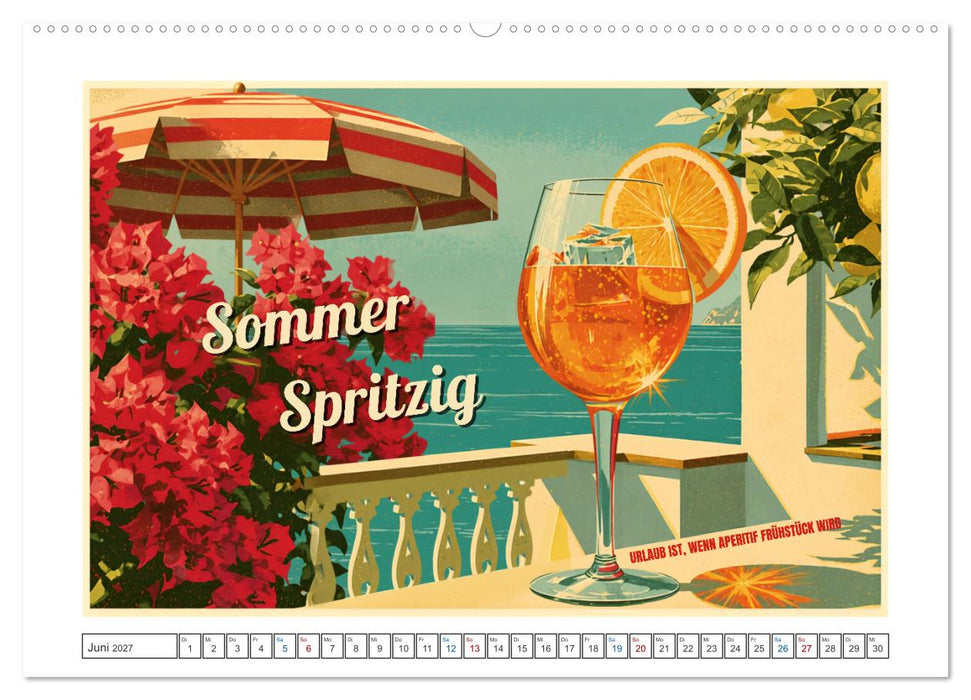 Vintage Cocktail Club (CALVENDO Wandkalender 2027)