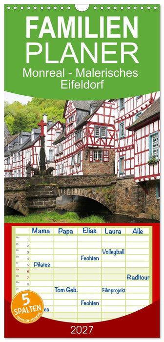 Monreal - Malerisches Eifeldorf (CALVENDO Familienplaner 2027)