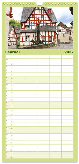 Monreal - Malerisches Eifeldorf (CALVENDO Familienplaner 2027)