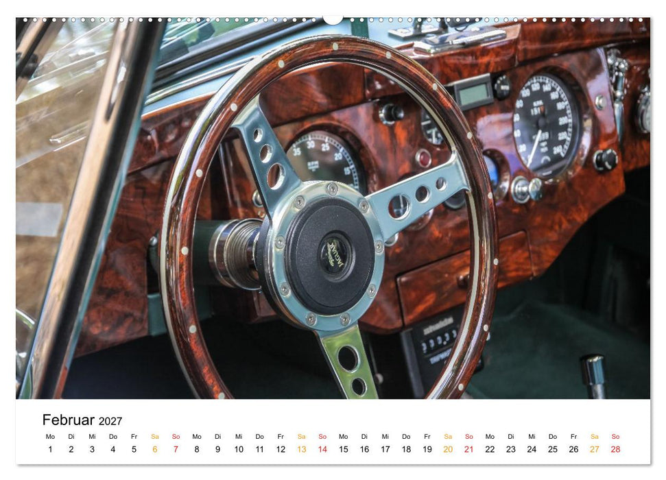 Britische Automobil-Klassiker (CALVENDO Wandkalender 2027)
