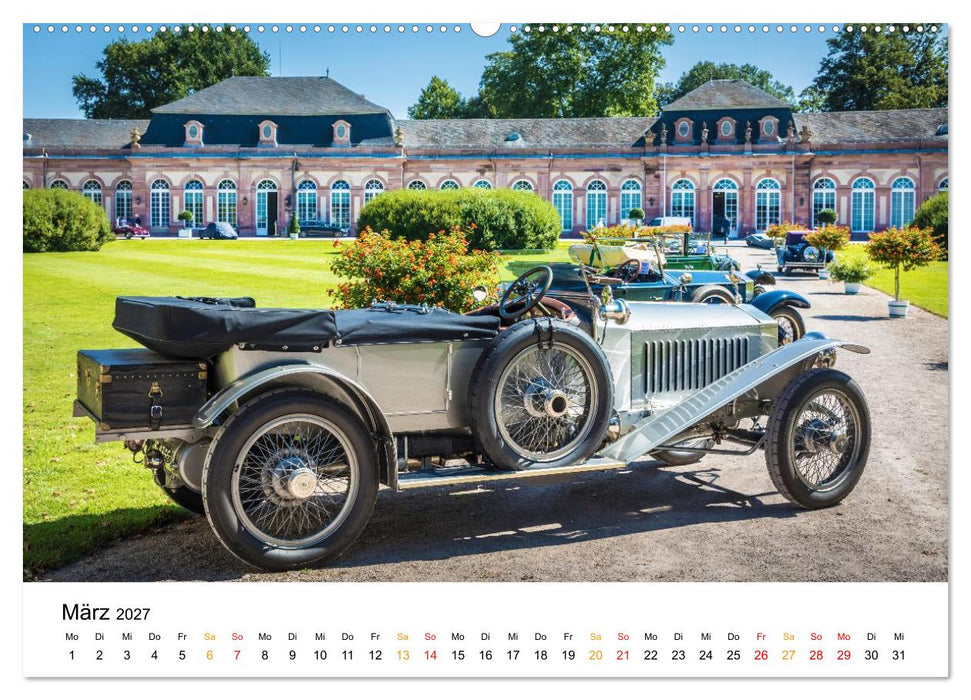 Britische Automobil-Klassiker (CALVENDO Wandkalender 2027)
