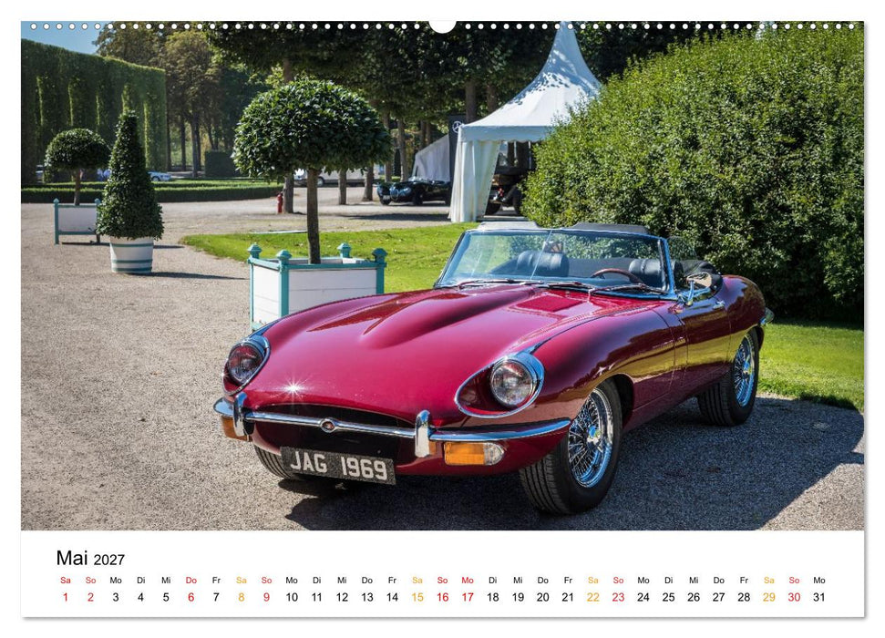 Britische Automobil-Klassiker (CALVENDO Wandkalender 2027)