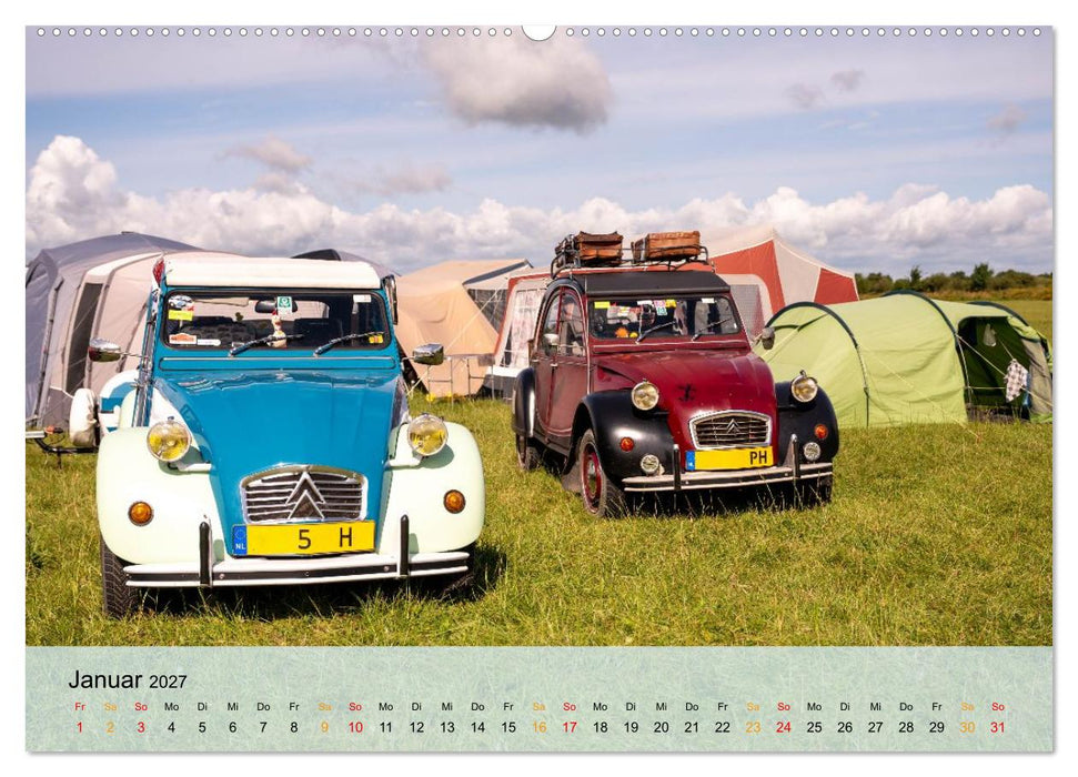 Nostalgie auf vier Rädern (CALVENDO Premium Wandkalender 2027)