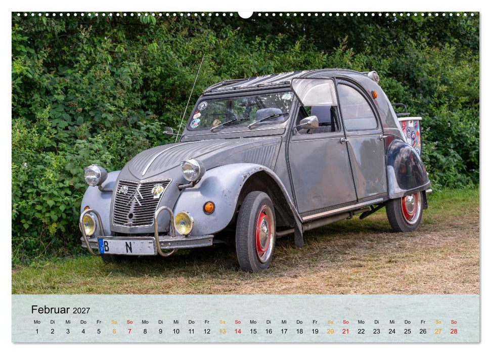 Nostalgie auf vier Rädern (CALVENDO Premium Wandkalender 2027)