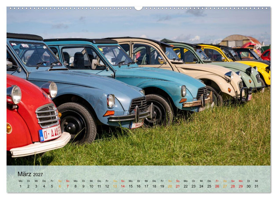 Nostalgie auf vier Rädern (CALVENDO Premium Wandkalender 2027)