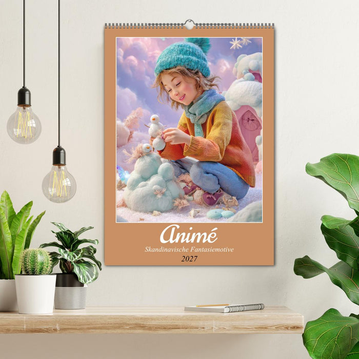 Animé - Skandinavische Fantasiemotive (CALVENDO Wandkalender 2027)