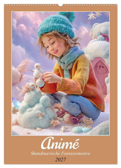 Animé - Skandinavische Fantasiemotive (CALVENDO Wandkalender 2027)