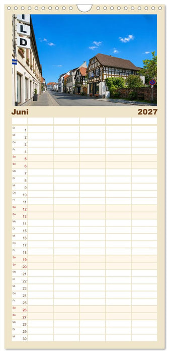 Langen in Hessen Impressionen (CALVENDO Familienplaner 2027)