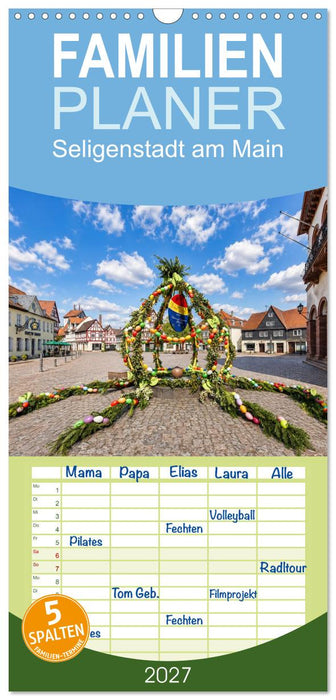 Seligenstadt am Main (CALVENDO Familienplaner 2027)