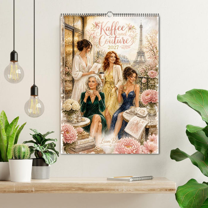 Kaffee und Couture (CALVENDO Wandkalender 2027)