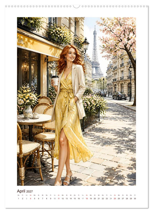 Kaffee und Couture (CALVENDO Wandkalender 2027)