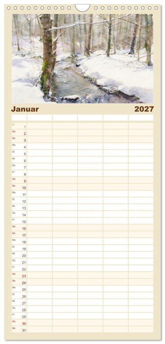 Historisches Aachen (CALVENDO Familienplaner 2027)