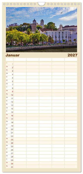 Ein Herz für Tavira (CALVENDO Familienplaner 2027)