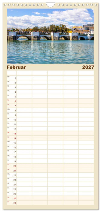 Ein Herz für Tavira (CALVENDO Familienplaner 2027)