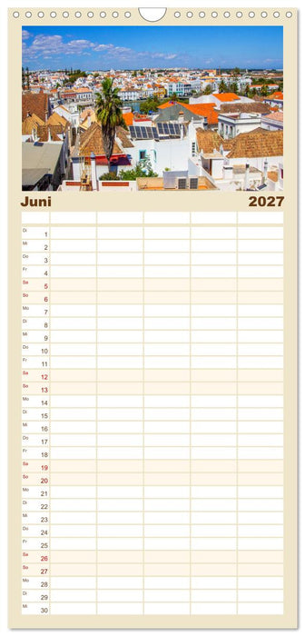 Ein Herz für Tavira (CALVENDO Familienplaner 2027)