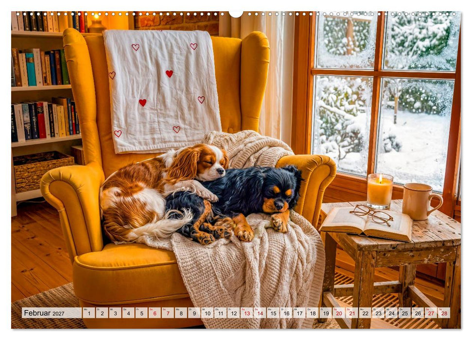 Cavalier King Charles Spaniel - Ein Jahr voller Erlebnisse (CALVENDO Wandkalender 2027)