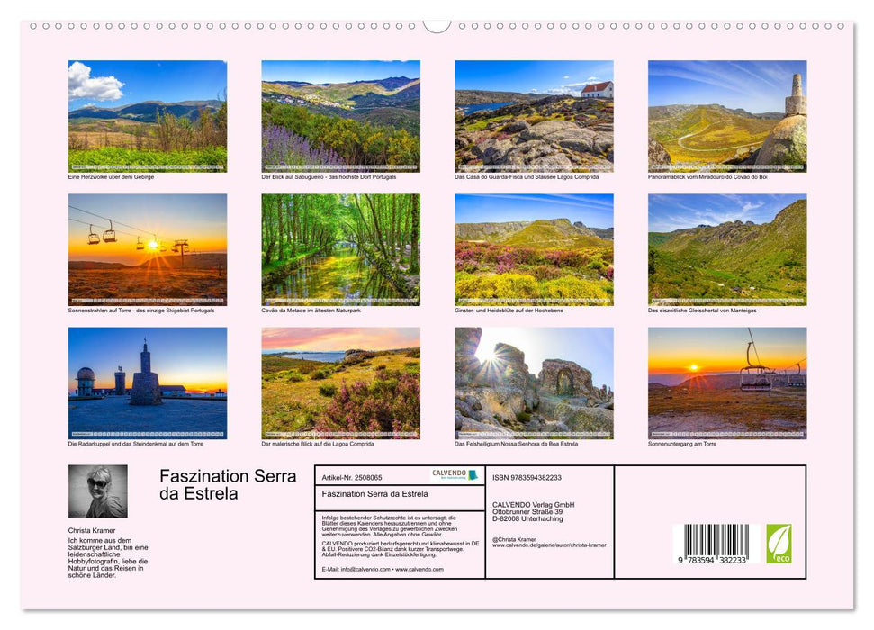 Faszination Serra da Estrela (CALVENDO Wandkalender 2027)
