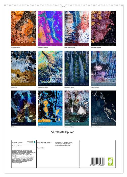 Verblasste Spuren (CALVENDO Premium Wandkalender 2027)