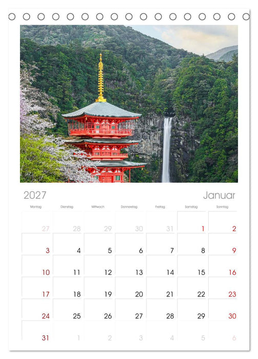 Zauberhaftes Japan (CALVENDO Wandkalender 2027)