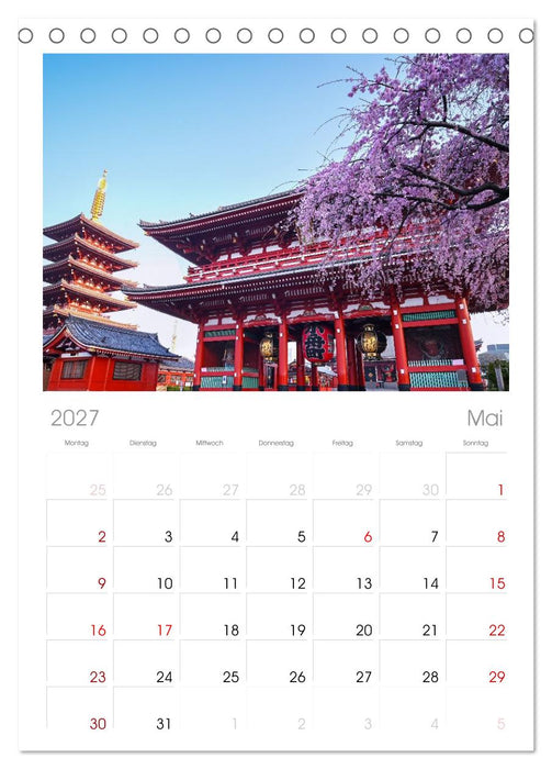 Zauberhaftes Japan (CALVENDO Wandkalender 2027)